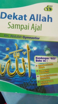 Image of dekat allah sampai ajal
