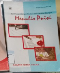 Image of MENULIS PUISI