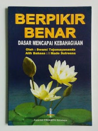 Image of BERFIKIR BENAR